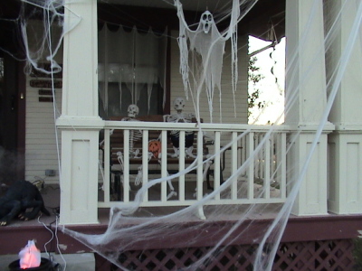 Front Porch, skeletons